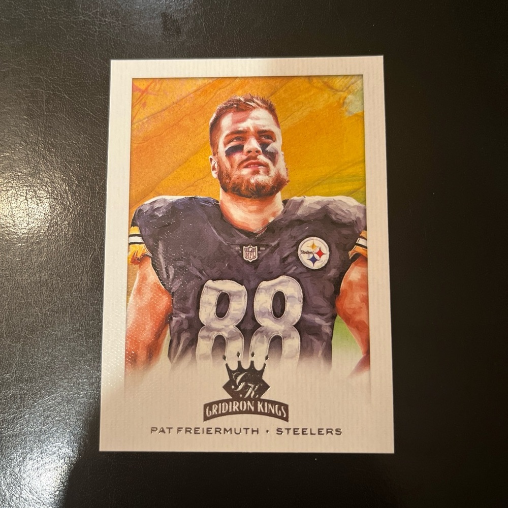 Pat Freiermuth ROOKIE CARD /199 Red "Gridiron Kings" 2021 Panini Chronicles (RC)